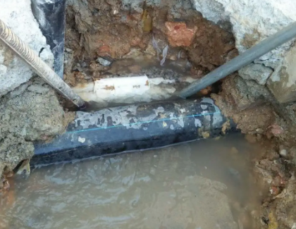 凉城测漏水之水管漏水